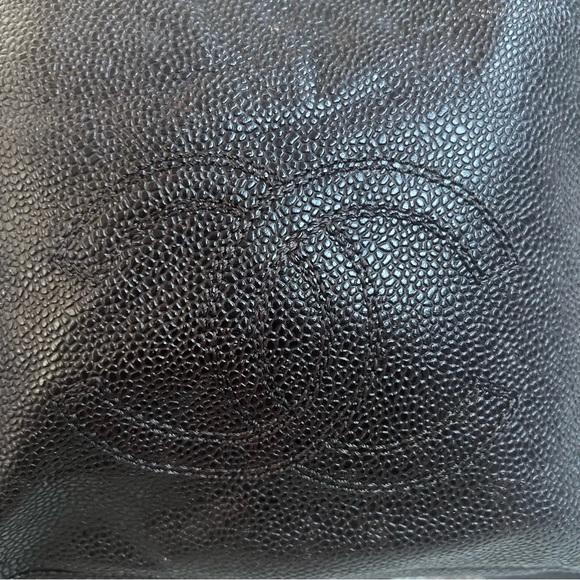 Vintage Chanel Pebble Leather Backpack - Picture 2 of 12